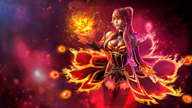 Lina DOTA 2 Wallpaper, Fondo, Loading Screen