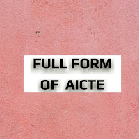Full form of AICTE