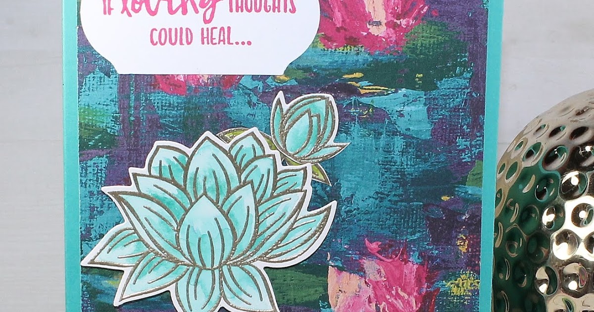 Playing with Papercrafting Lovely Lily Pad with Lily Impressions