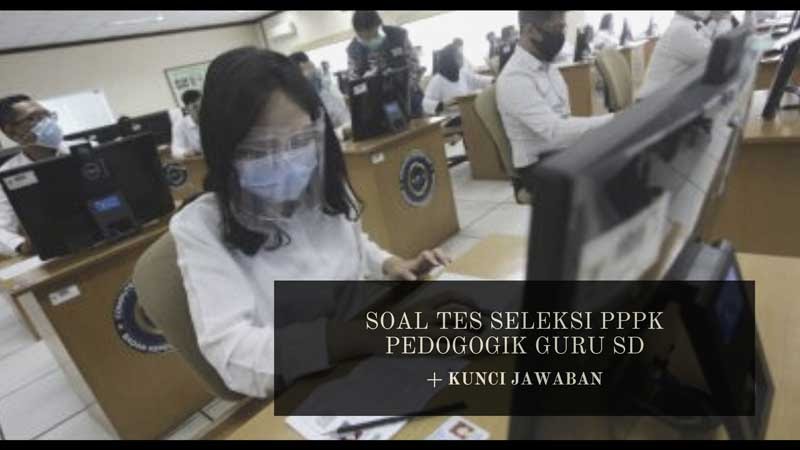 Soal Dan Kunci Jawaban Tes Seleksi Pppk Bidang Pedogogik Guru Sekolah Dasar Sekolahdasar Net