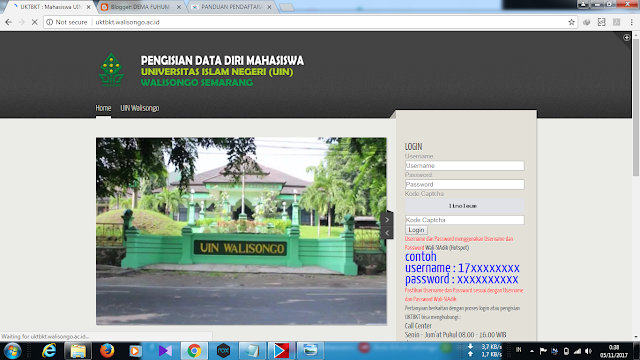 Panduan Banding / Penyesuain UKT UIN WALISONGO