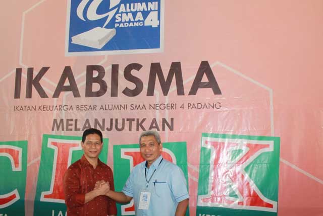 Indra Dt.Rajo Lelo Terpilih jadi Ketua IKABISMA 4 Padang