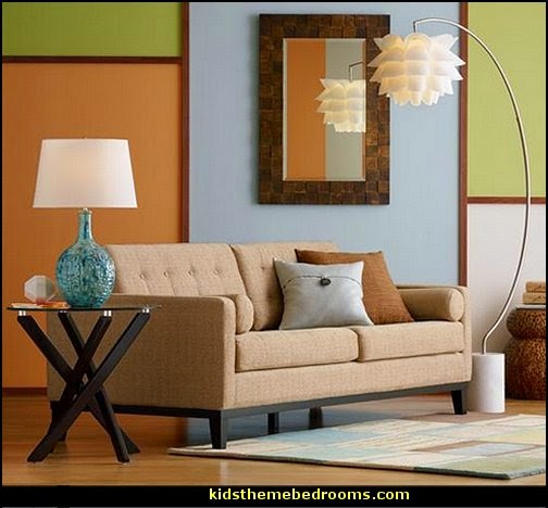 Modern Mix decorating style mod retro home decor mid century modern bedroom Retro mod style decorating ideas - mid century mod style decorating ideas - mid century furniture - Modern Retro eclectic decorating ideas - retro decor - funky modern decorating - 50s, 60s, 70s - Mid century Interiors - retro mod style nursery - mid century modern bedroom mod retro home decor mid century modern bedroom