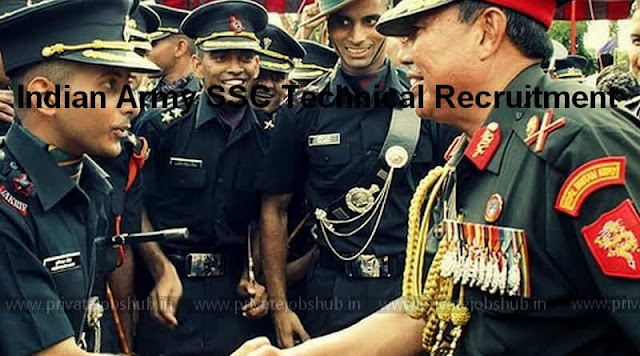 Indian Army SSC Technical Recruitment Indian Army SSC Technical Recruitment
