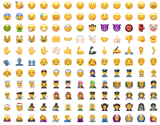 muestra emojis macOS