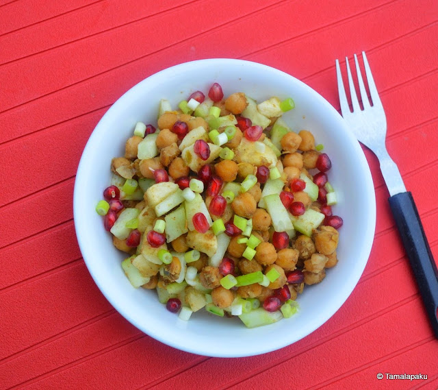 Chickpea-Banana Salad