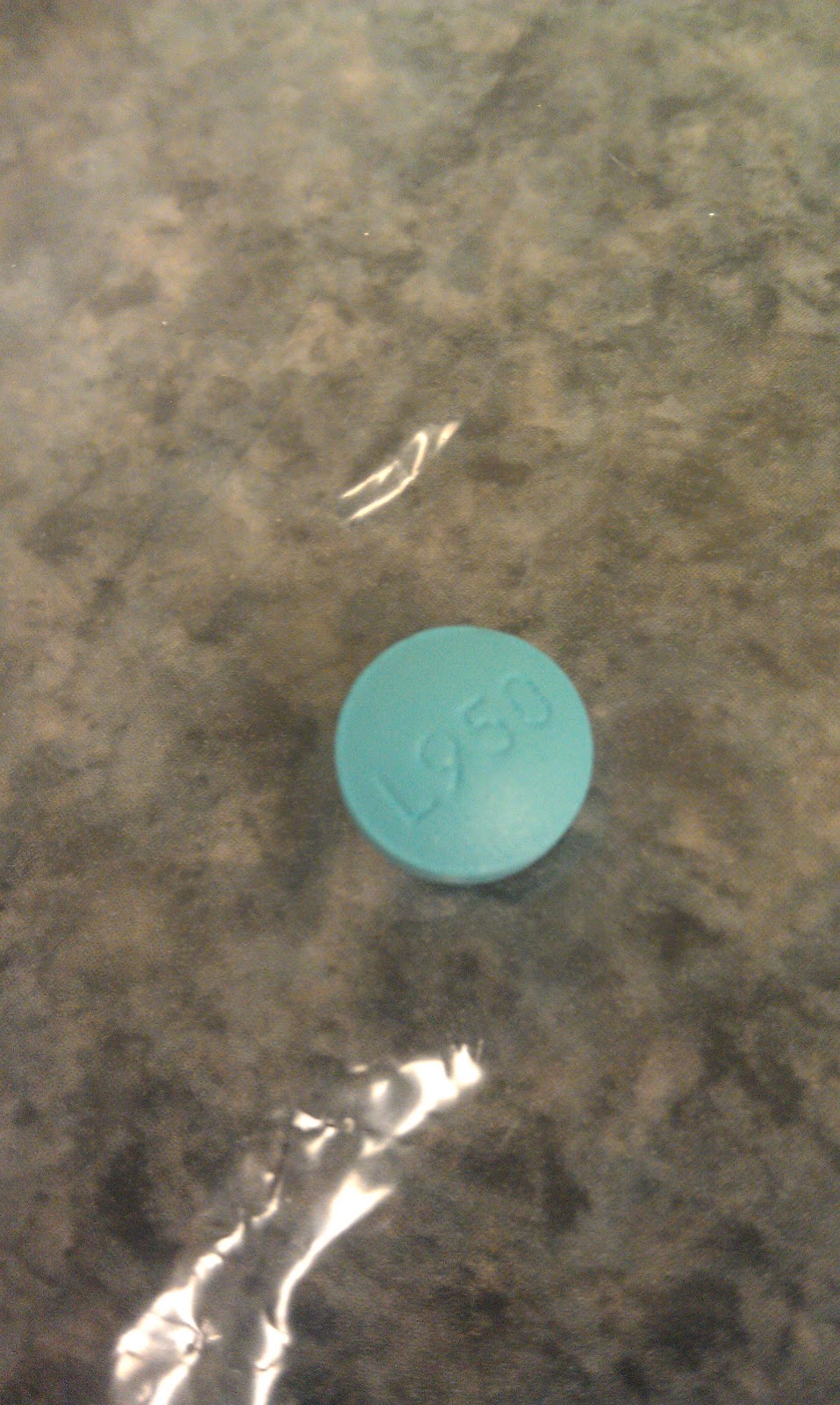 Randomly Learned: What is the Blue Round Pill with L950 stamped on it?