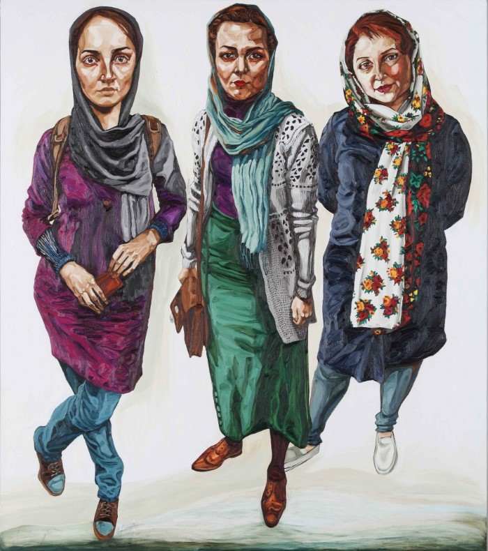 Современный иранский художник. Shahrzad Monem