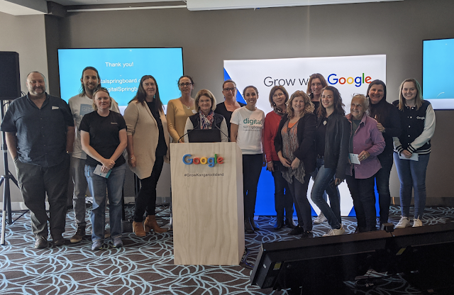 Photo of Grow with Google team with South Australia partners