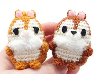 PATRON GRATIS CHIP AND DALE AMIGURUMI 44706