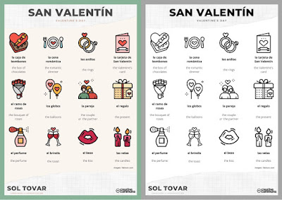 Preview - Vocabulario San Valentín