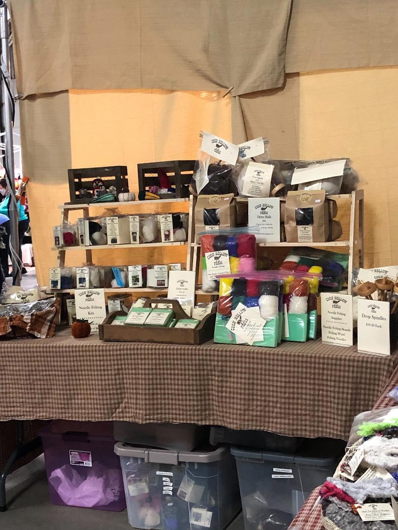 Coon Hollow Farm Fiber Festival of New England 2021