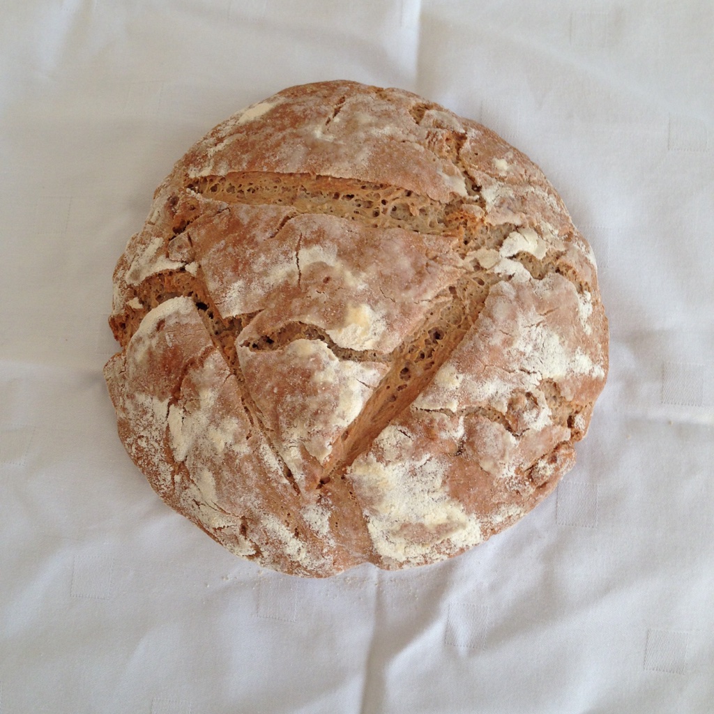 HOMEMADE SLOVENIAN FOOD BUCKWHEAT BREAD WITH WALNUTS SOBA BREAD