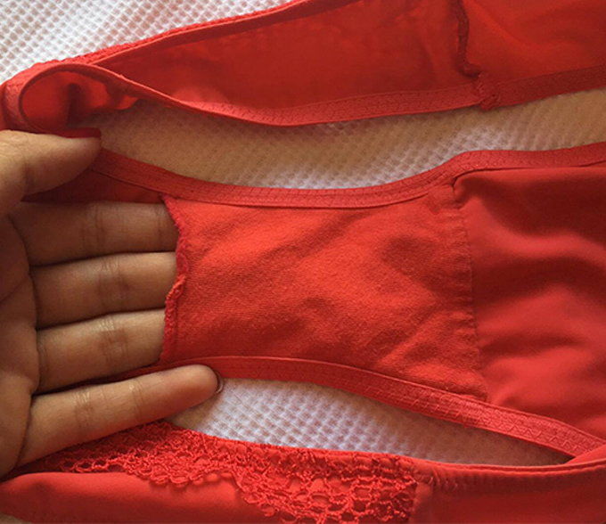What is the pocket inside the women's panties for?