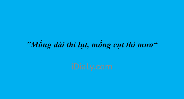 Mống dài thì lụt, mống cụt thì mưa Mống dài thì lụt, mống cụt thì mưa