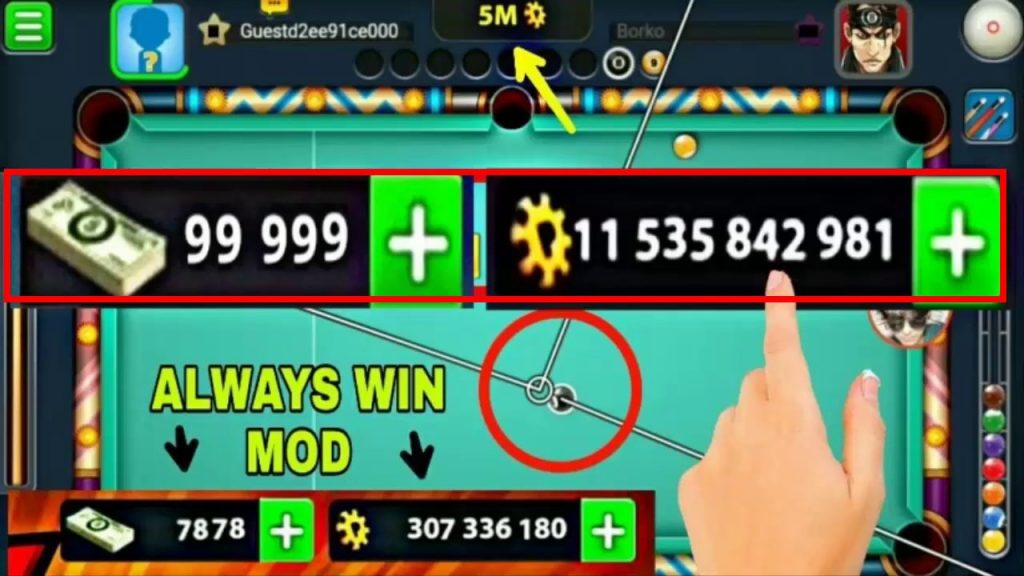 Unlimited Coins in 8 ball pool Faster