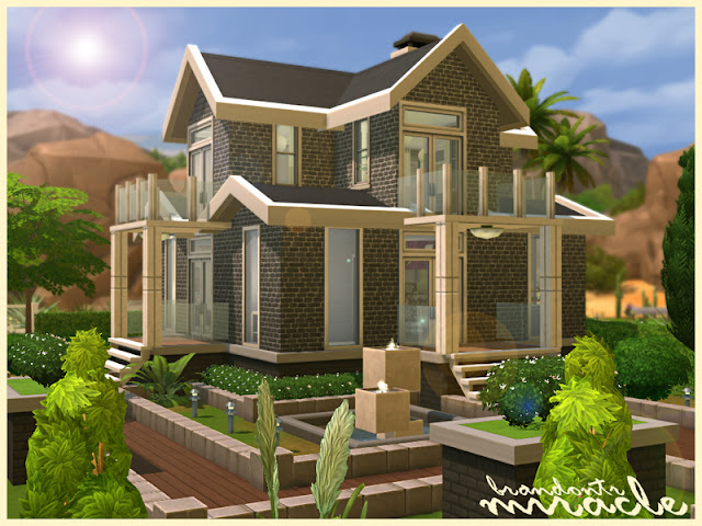 Sims 4 Traditional Brick House