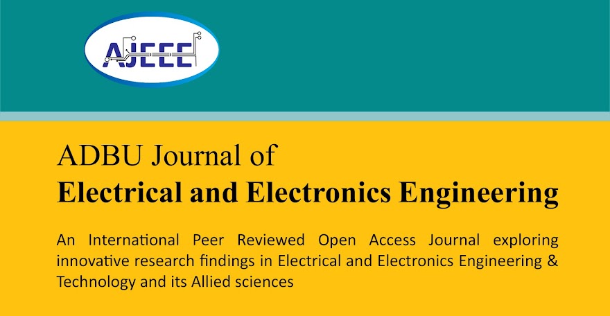 AJEEE - ADBU Journal of Electrical and Electronics Engineering