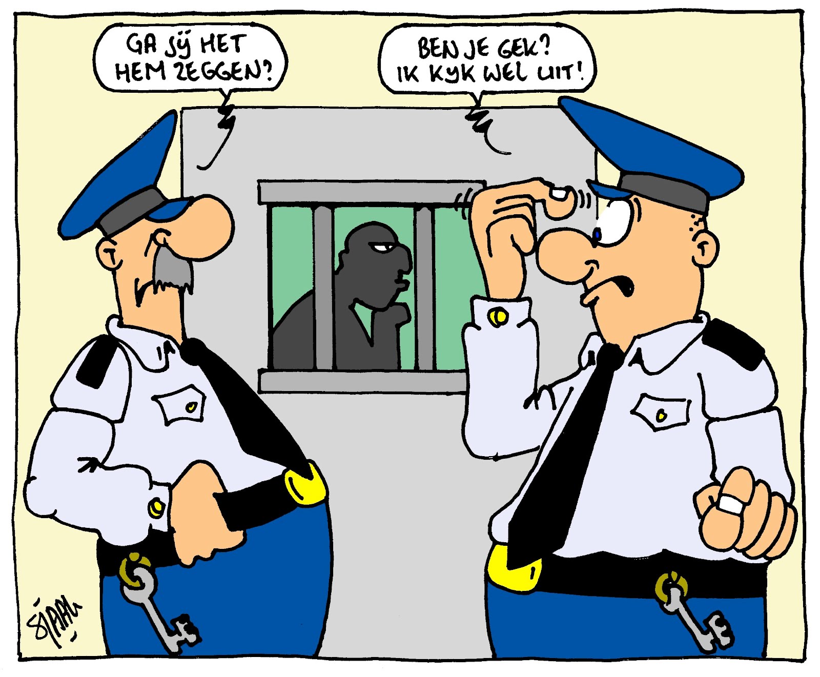 Cartoon van de Dag: Voorarrest Badr Hari verlengd met drie maanden