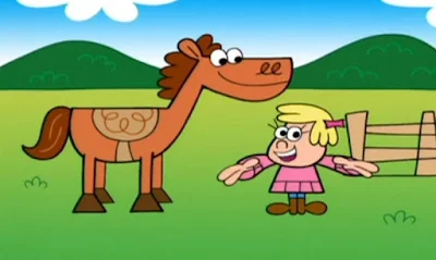 Elmo's World Horses TV Cartoon