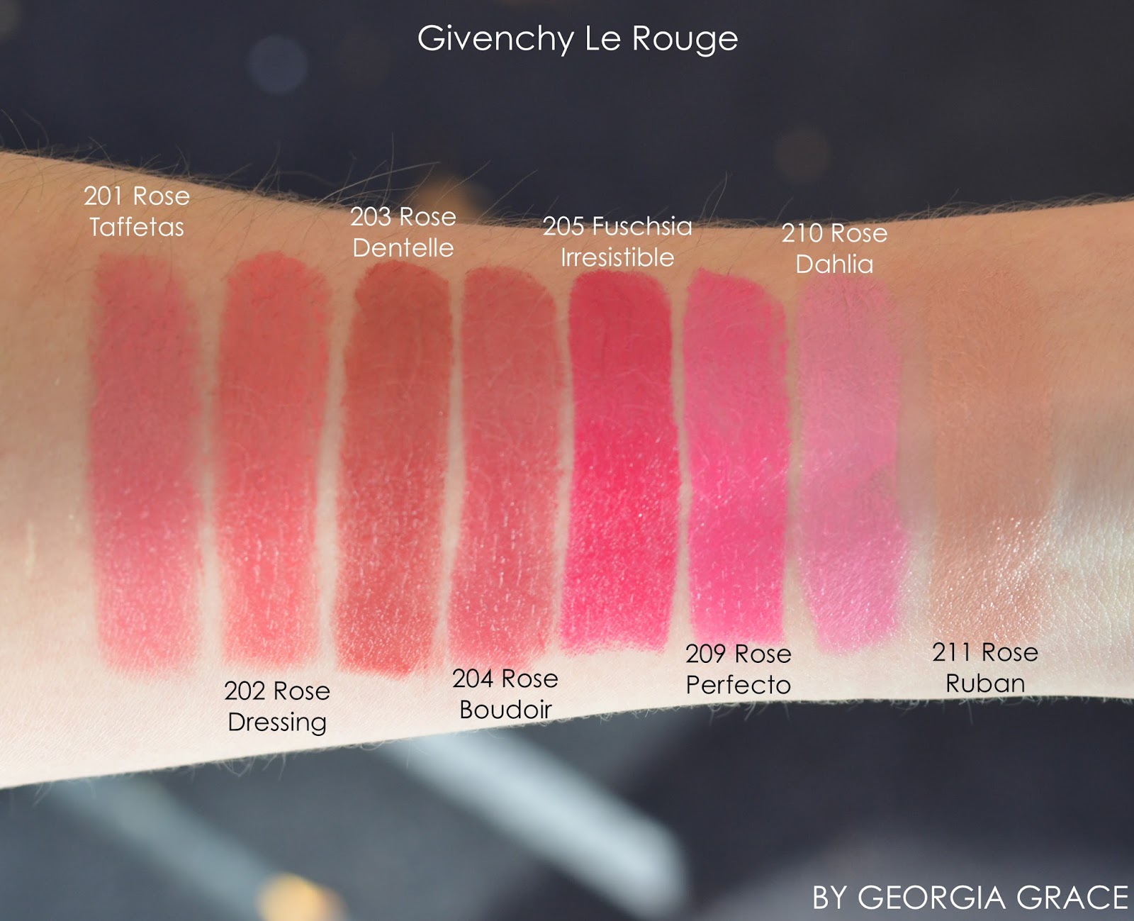 givenchy le rouge rose perfecto