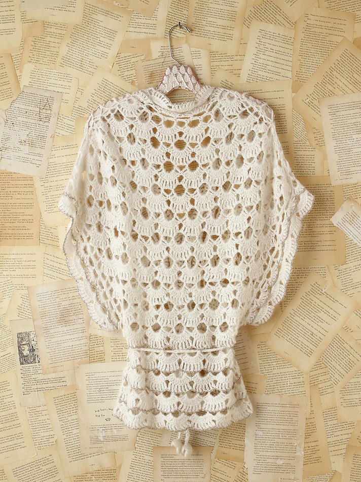 Crinochet: Beige Top and other Vintage Pieces