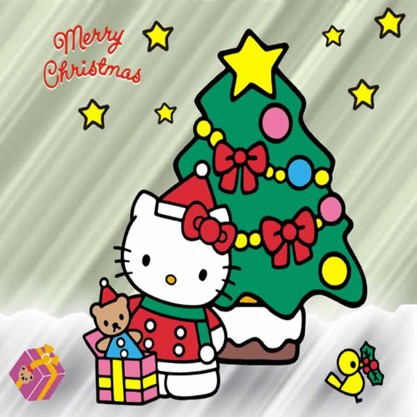 clip art hello kitty christmas - photo #40