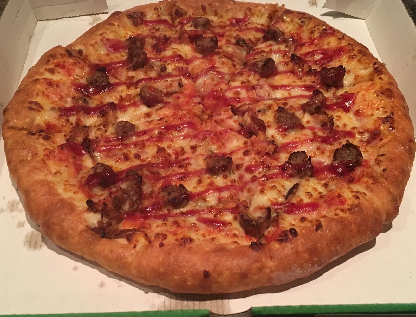 FOODSTUFF FINDS Festive Feast Pizza (Papa Johns) By Cinabar