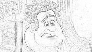 Ralph Breaks the Internet coloring pages coloring.filminspector.com