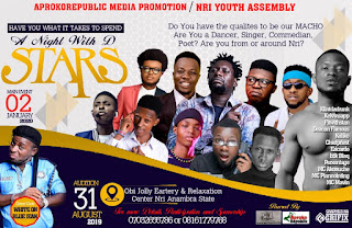 A Night With The Stars Talent Hunt Show By Aprokorepublic Media (See Details) A Night With The Stars Talent Hunt Show By Aprokorepublic Media (See Details)