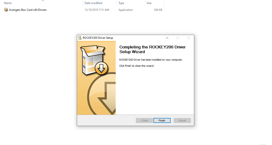 Avengers Box Card X32 + X64 Driver Installation Setup GSMWARE