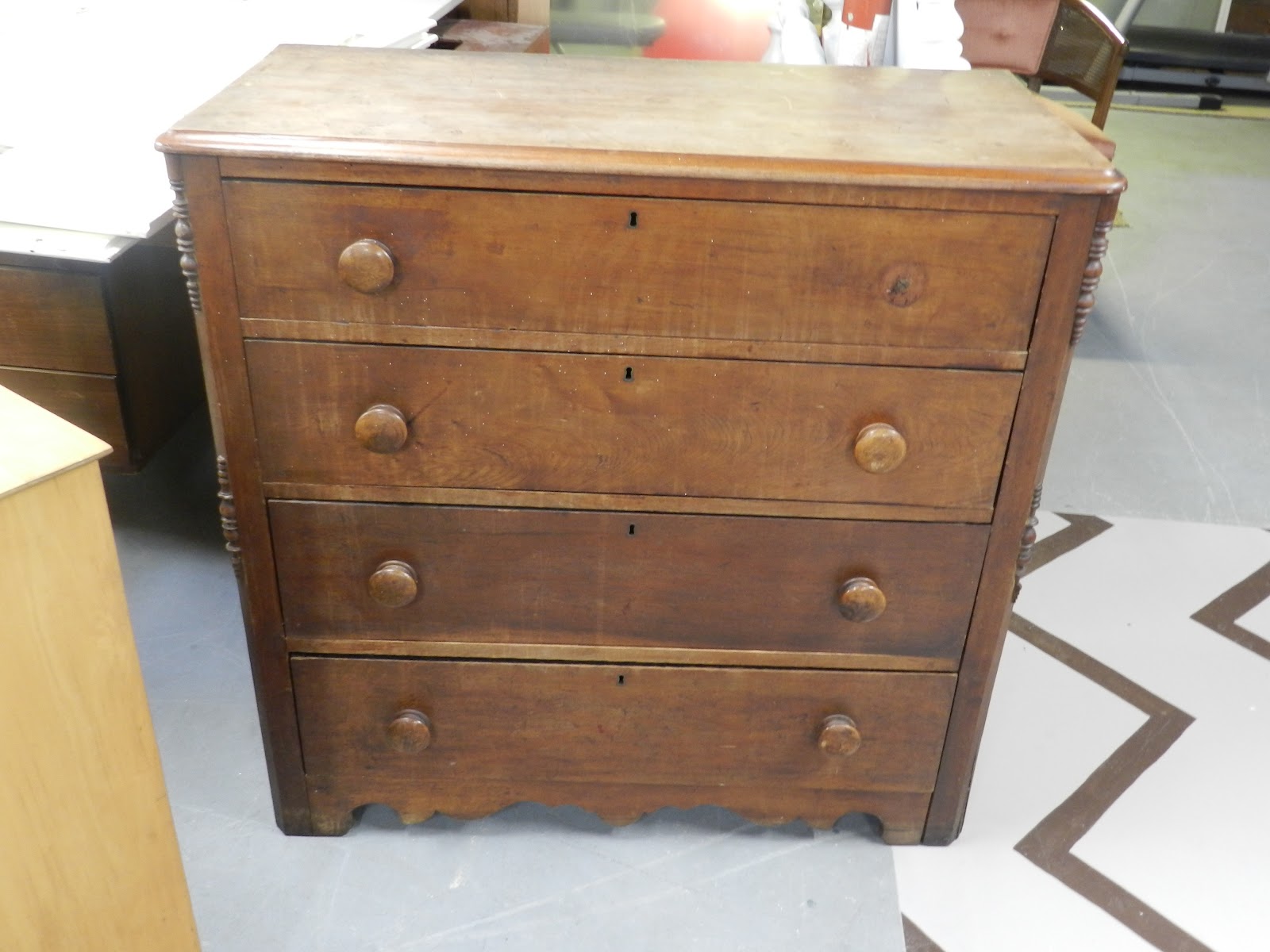 JULIE PETERSON Simple Redesign ANTIQUE DRESSER MAKEOVER