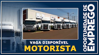 Telog Logistica abre vagas para Motorista Truck