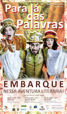Espetáculo itinerante “Para Lá das Palavras” será apresentado às crianças da rede municipal na terça 7/06 Espetáculo itinerante “Para Lá das Palavras” será apresentado às crianças da rede municipal na terça 7/06