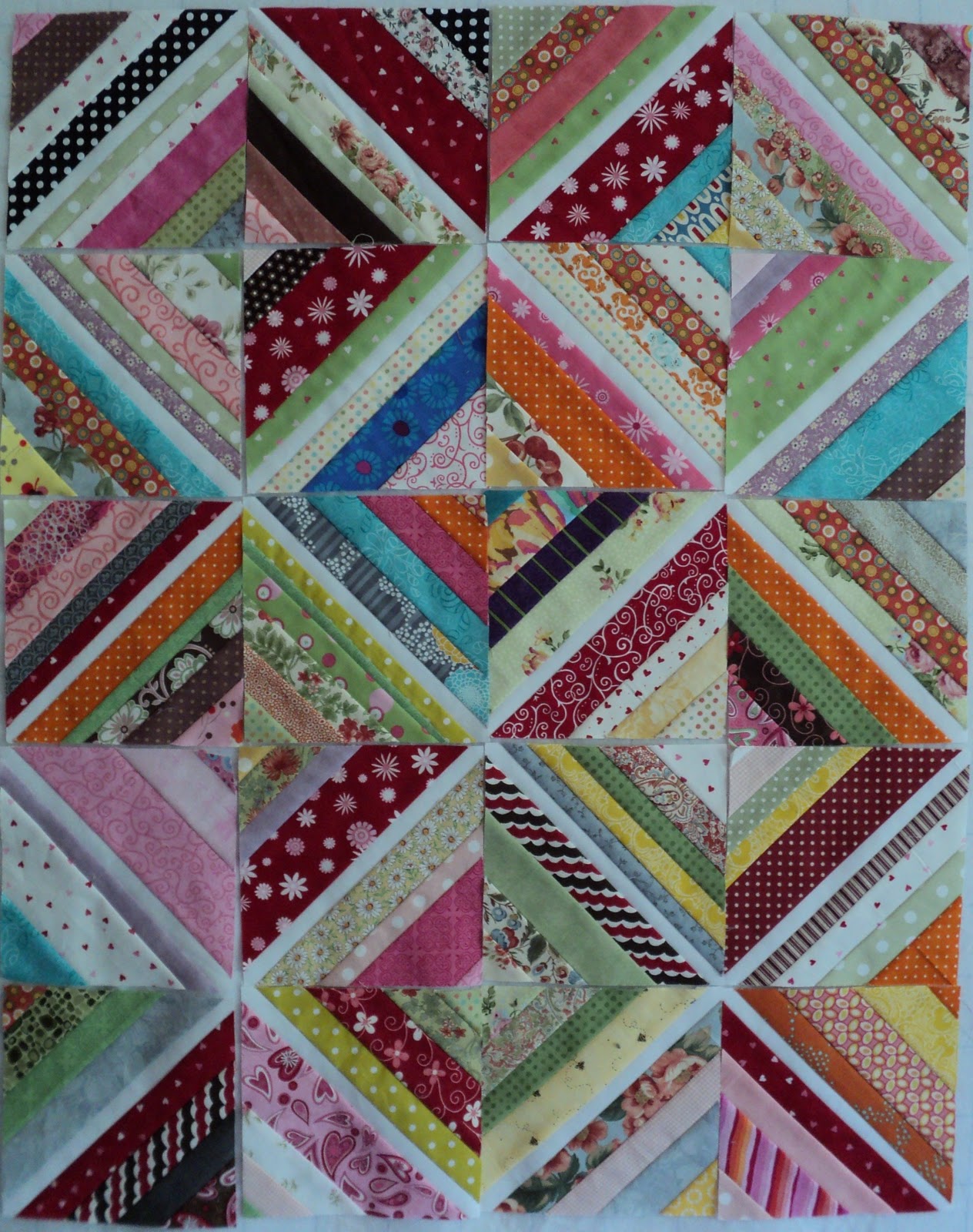 string blocks finished