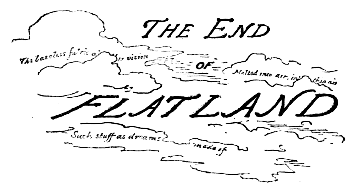 Lyssa humana First Lines Edwin A. Abbott Flatland Romance of Many