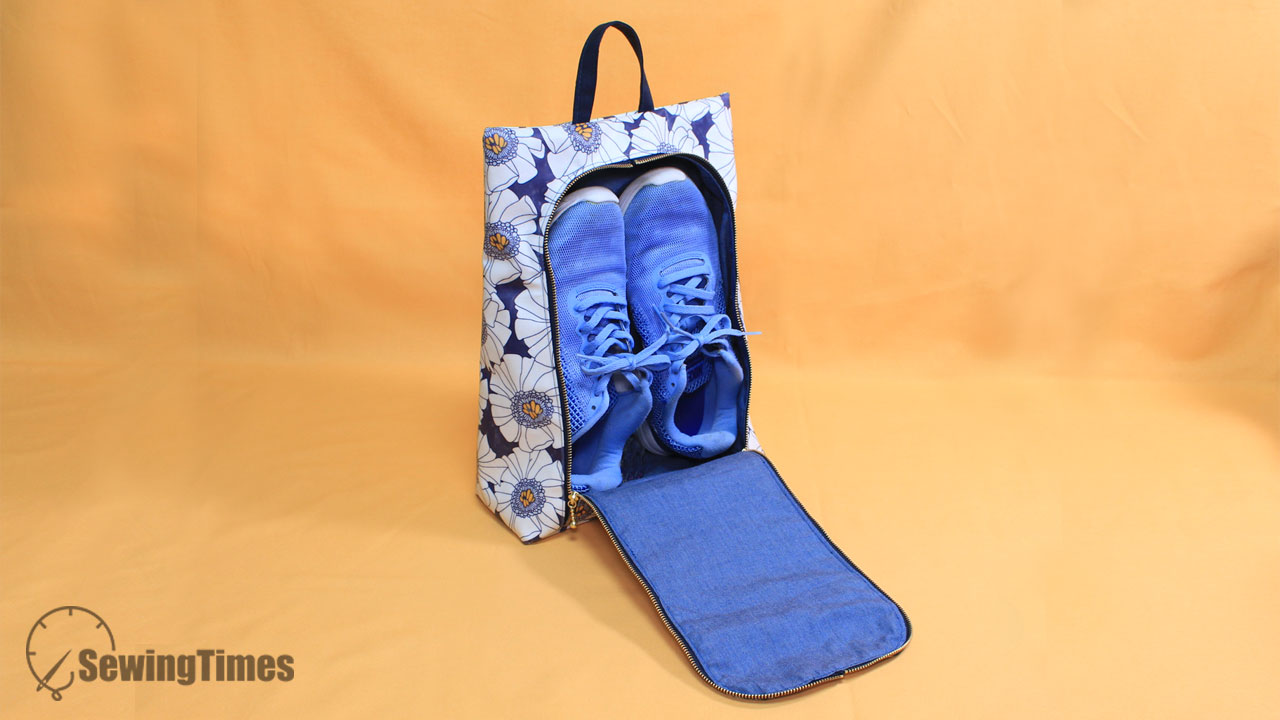 DIY TRAVEL SHOE BAG