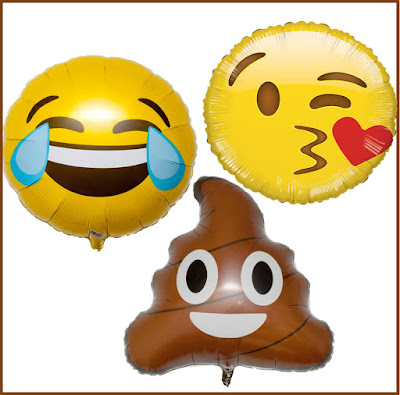 Facebook Emoticons Folien Luftballons