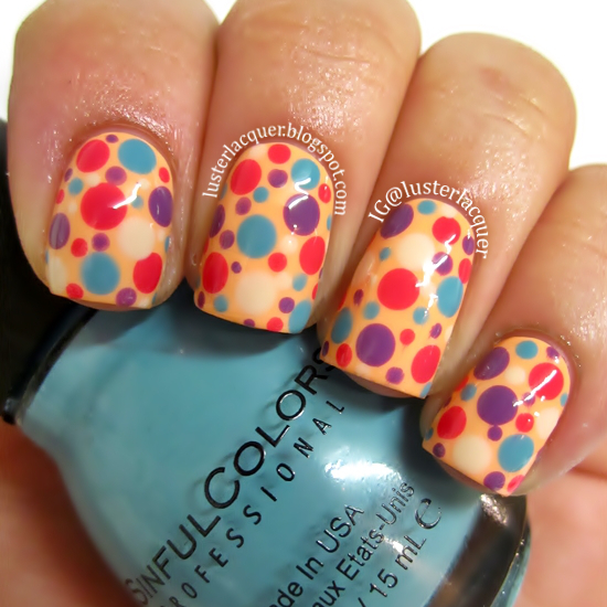 Luster Lacquer: Clown Nails?