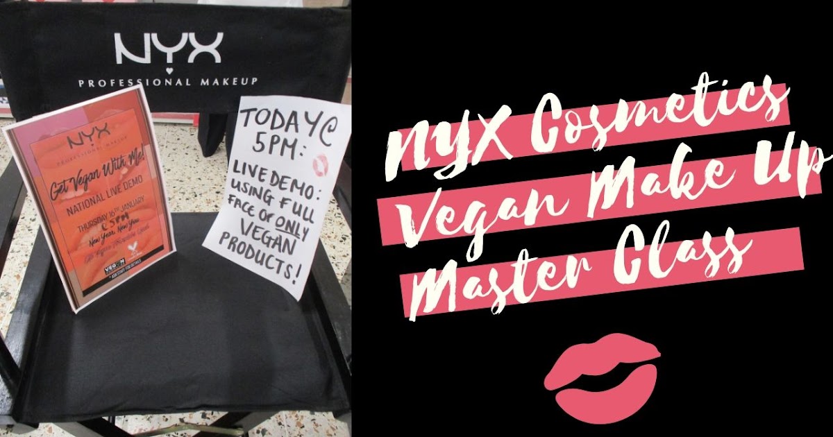 NYX Cosmetics Vegan Make Up Master Class