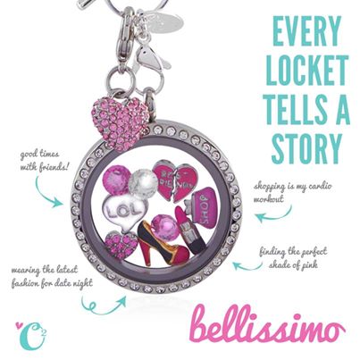 Pink is a Plus in This Origami Owl Living Locket | Shop StoriedCharms.com