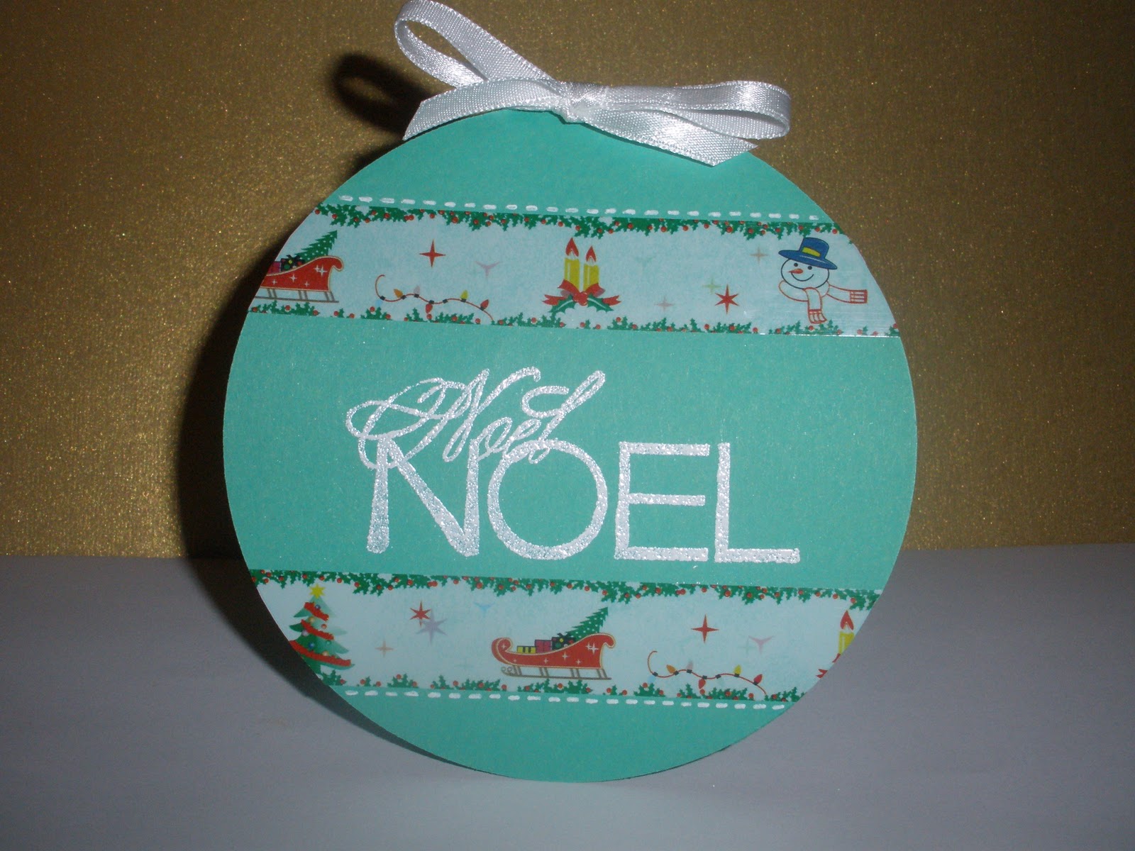 Angeliki's crafts round Christmas cards