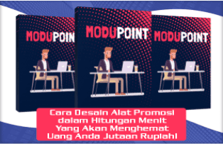 Paket Produk Grafis Powerpoint ModuPoint
