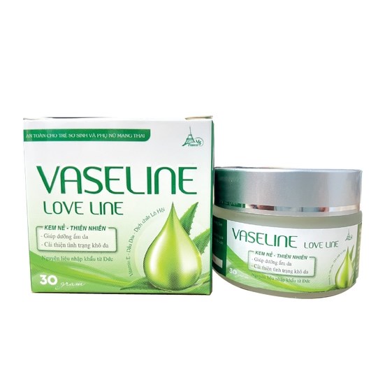KEM DƯỠNG MÔI GIÚP DƯỠNG ẨM LÀM MỀM DA VASELINE LOVELINE – PHÁP EFFIEL