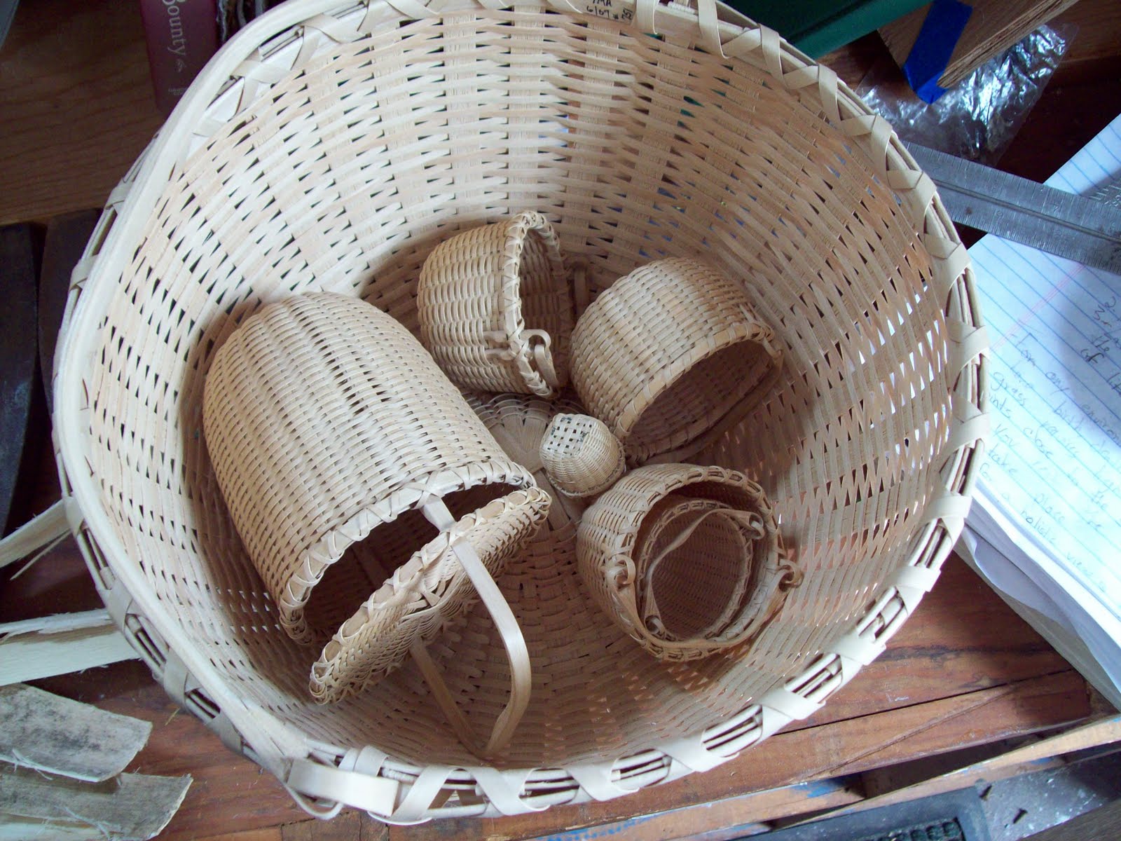 Ol' Timey Black Ash Baskets, Part 2!