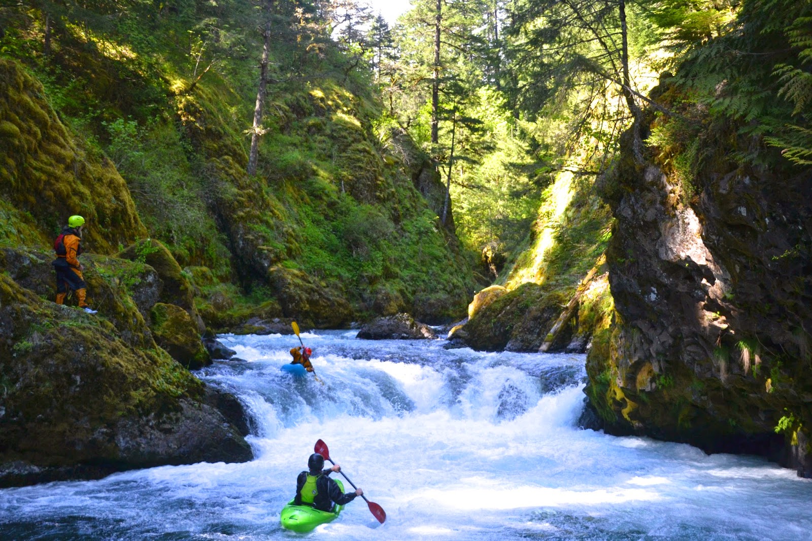 Into the Outside Little White Salmon River