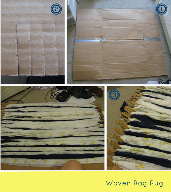 Chickaddie's Nest: Make it Monday: Woven Rag Rug