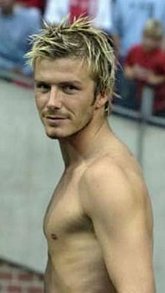 David Beckham Blonde 119