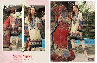 Asifa Nabeel Lawn Collection Vol 3 Cambric Pakistani Suits