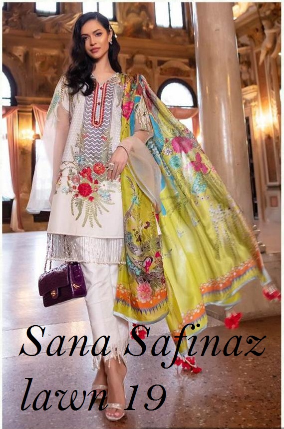 Deepsy Sana Safinaz Lawn 19 Pakistani Suits wholesaler